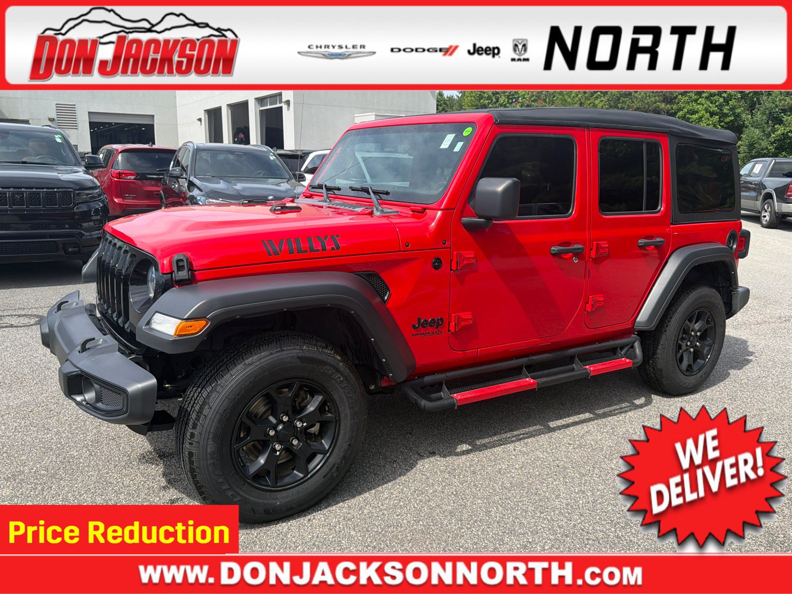 Used 2022 Jeep Wrangler Unlimited Sport AWD/4WD image 1