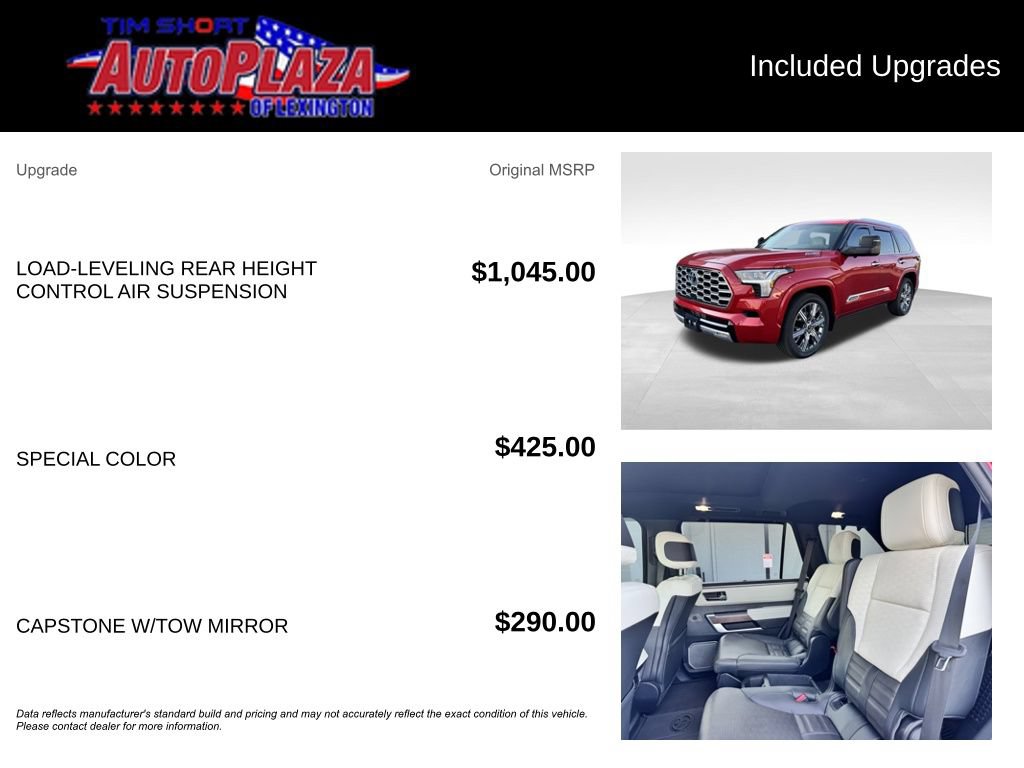Used 2023 Toyota Sequoia Capstone AWD/4WD image 22