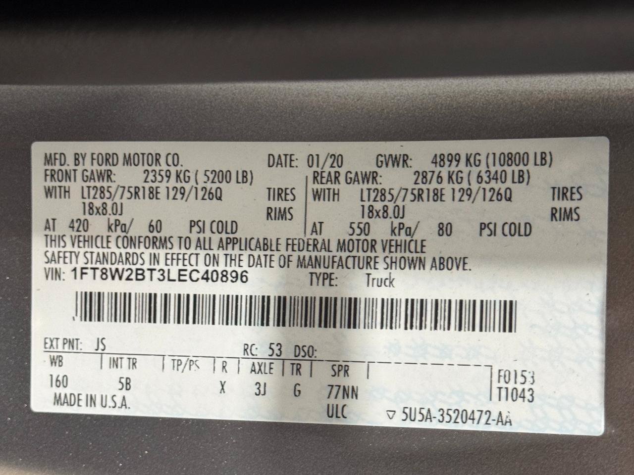 Used 2020 Ford F250 Lariat AWD/4WD image 28