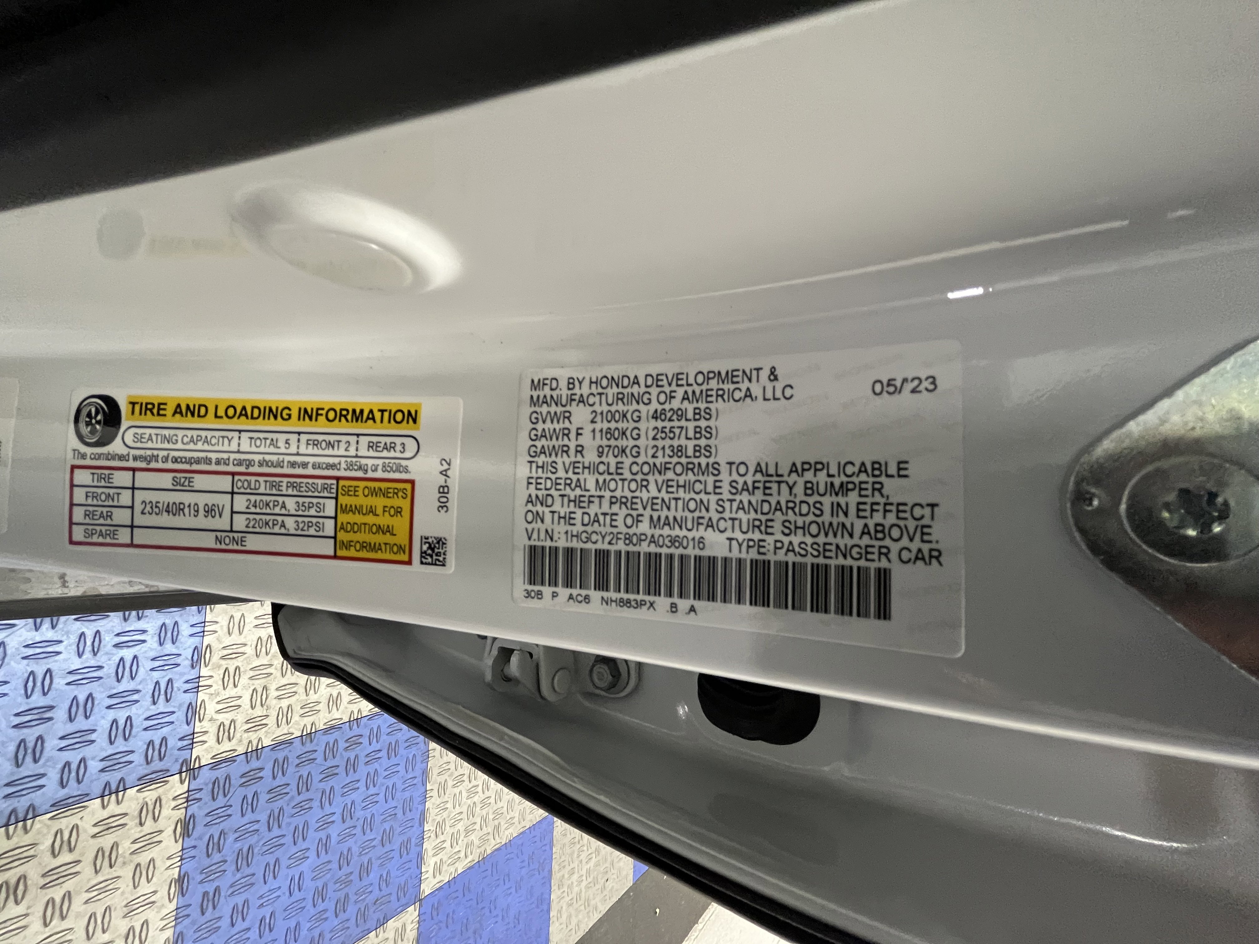 New 2025 Honda Accord Touring image 15