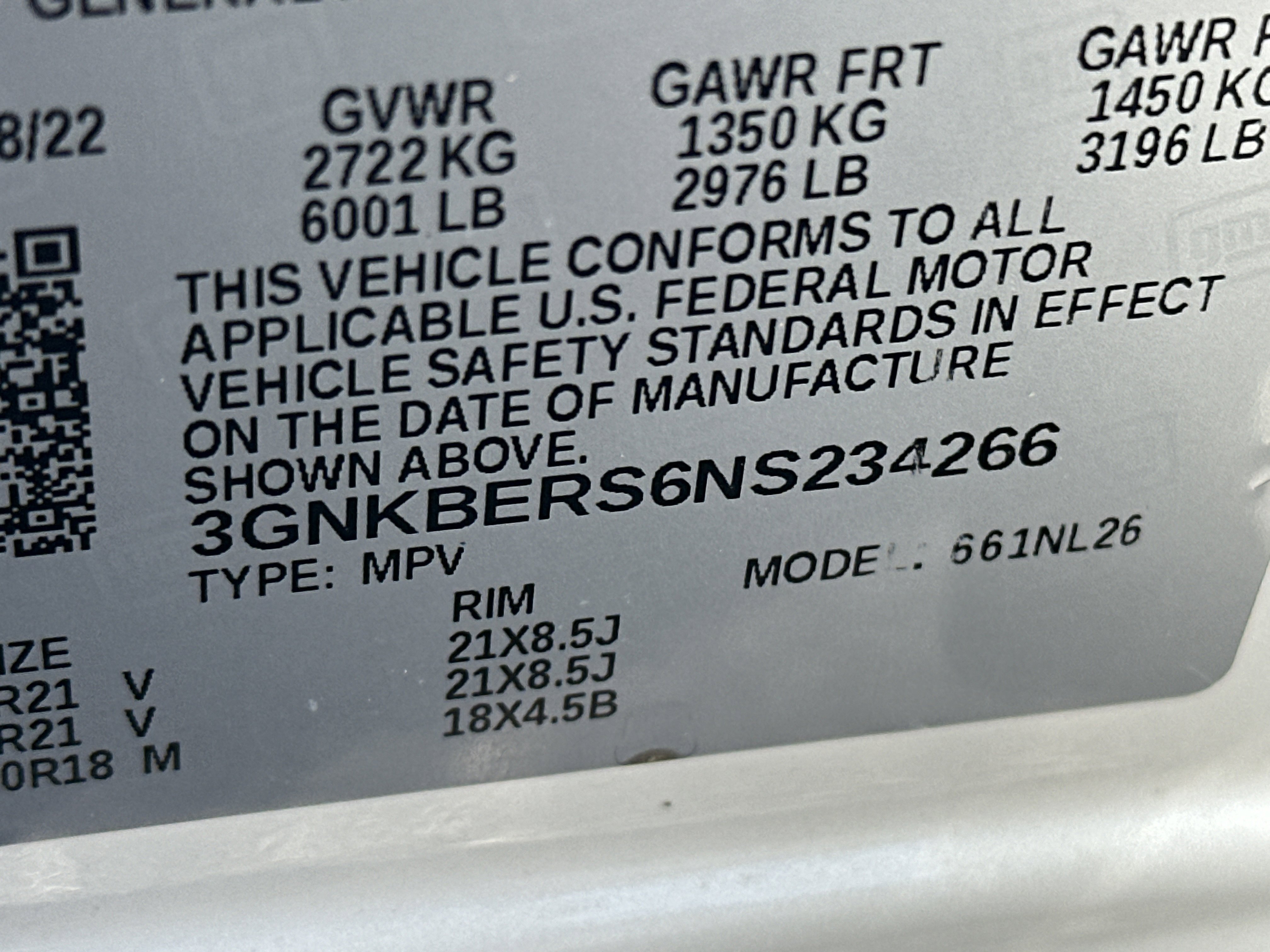 Used 2022 Chevrolet Blazer RS w/ Enhanced Convenience Package image 32