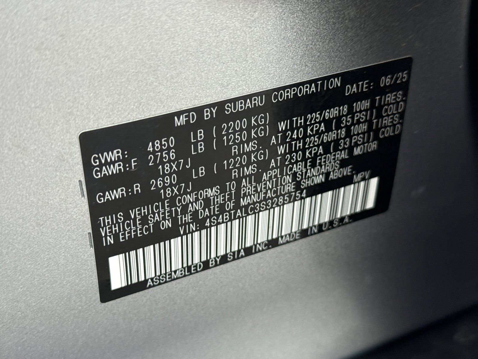 Used 2025 Subaru Outback Onyx Edition image 34