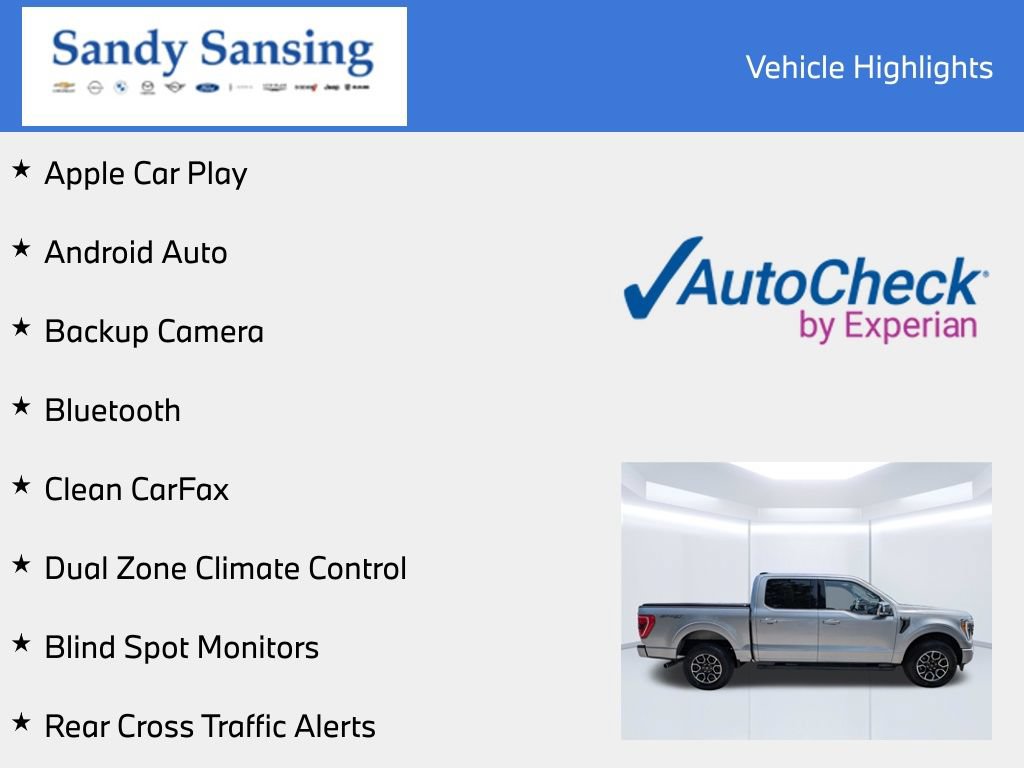 Used 2023 Ford F150 XLT w/ Equipment Group 302A High AWD/4WD image 7
