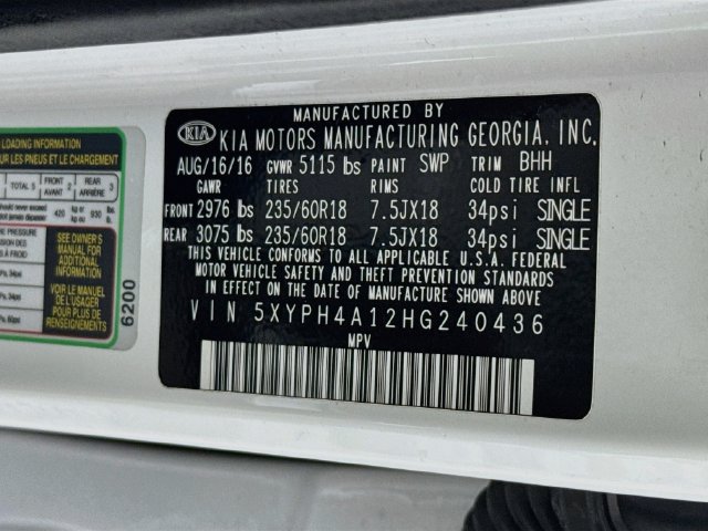 Used 2017 Kia Sorento EX FWD image 37