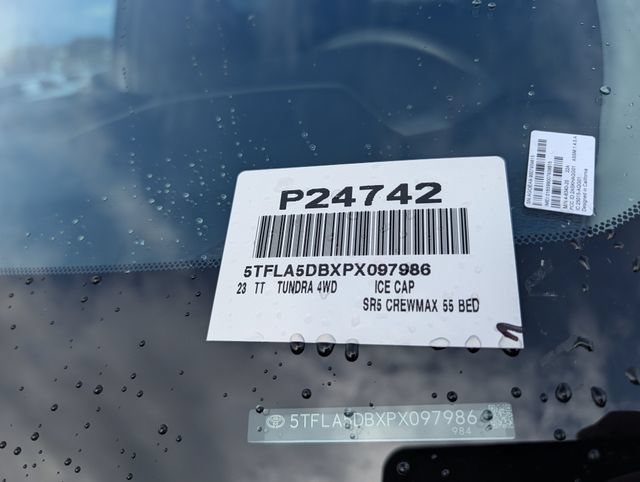 Used 2023 Toyota Tundra SR5 w/ SX Package AWD/4WD image 35