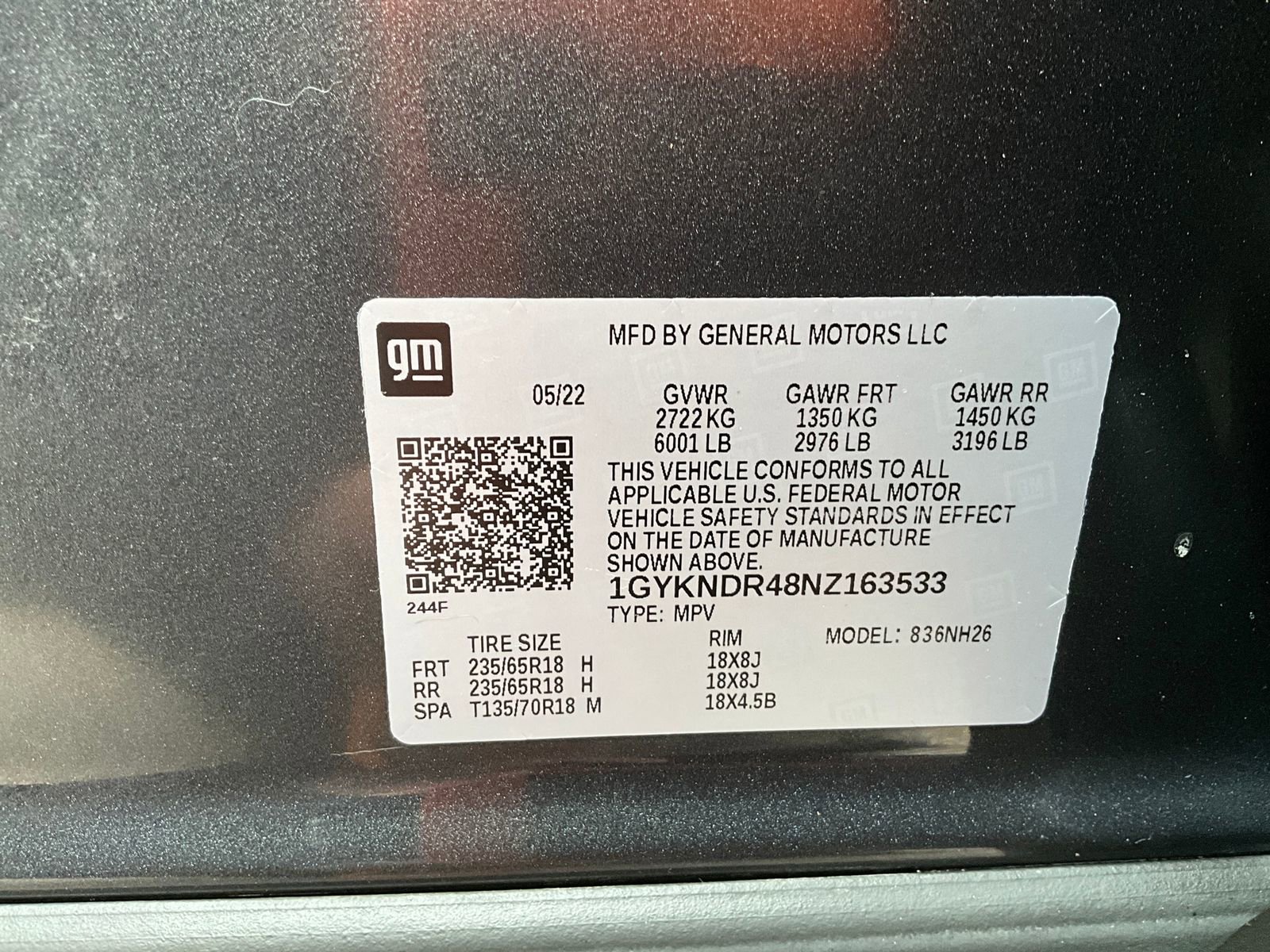 Certified 2022 Cadillac XT5 Premium Luxury image 18