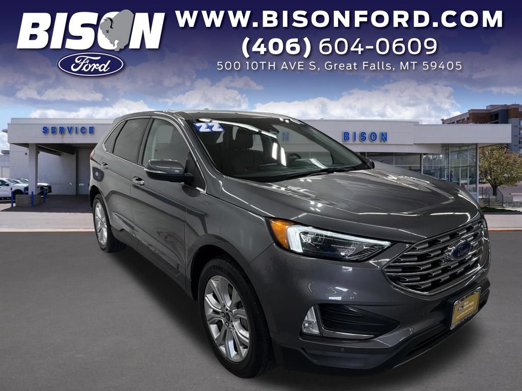 Certified 2022 Ford Edge Titanium