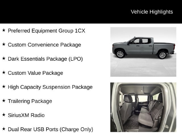 Used 2024 Chevrolet Silverado 1500 Custom AWD/4WD image 27