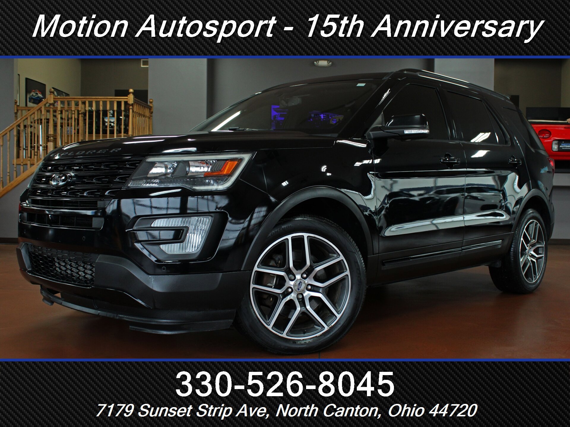 Used 2017 Ford Explorer Sport w/ Equipment Group 401A AWD/4WD image 1
