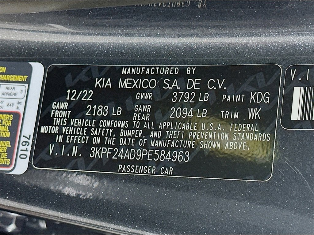 Used 2023 Kia Forte LXS image 35