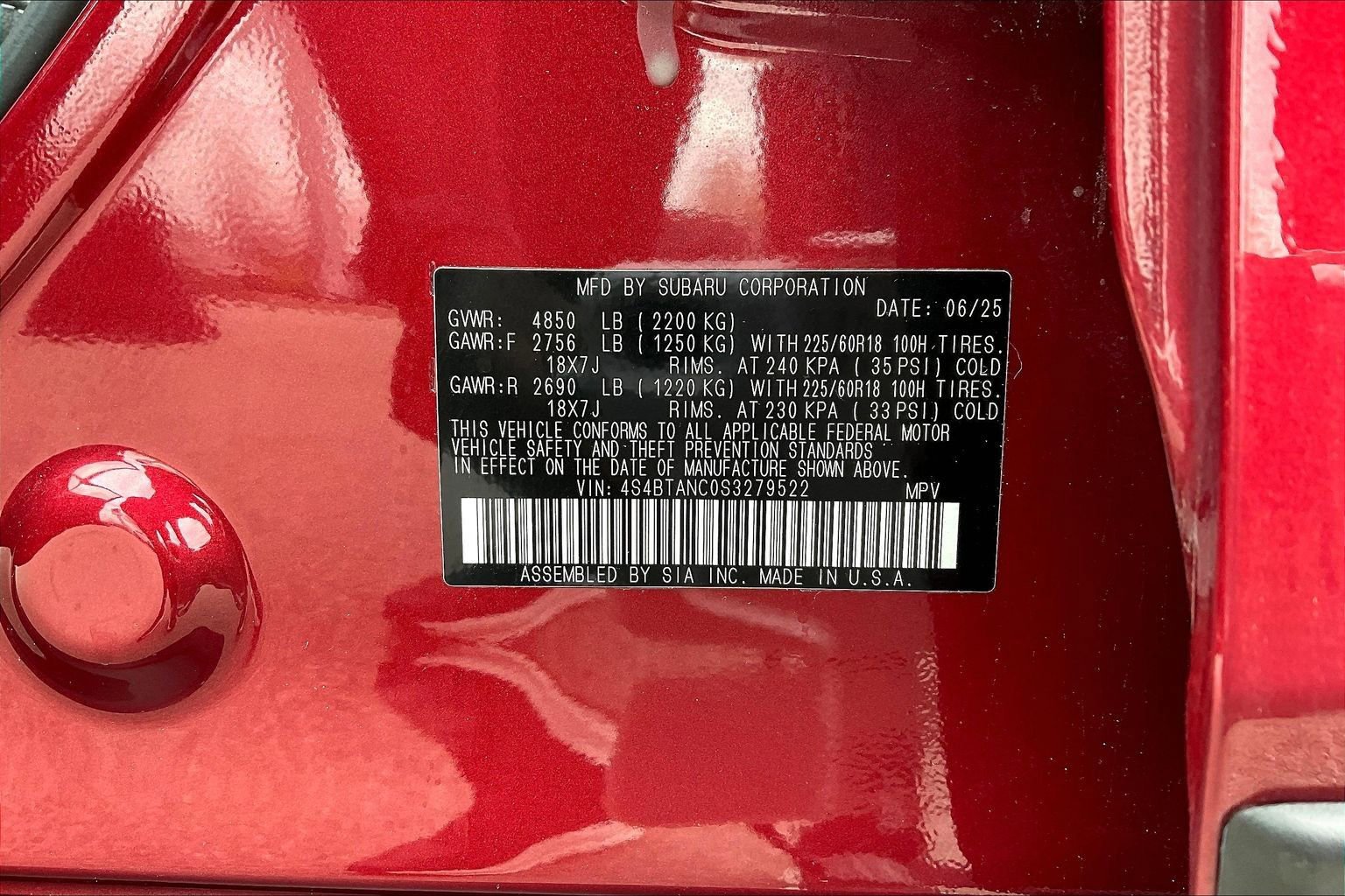 Certified 2025 Subaru Outback Limited AWD/4WD image 33