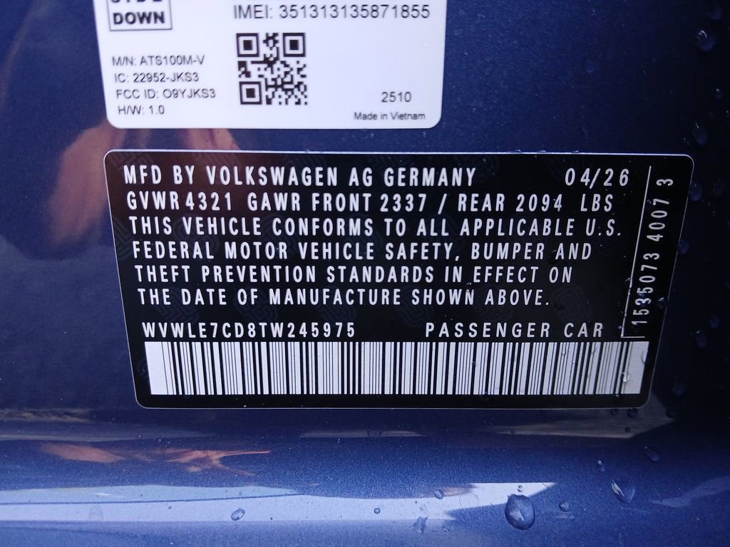 New 2026 Volkswagen GTI S FWD image 29