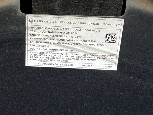 Used 2017 Maserati Quattroporte GTS GranSport image 21