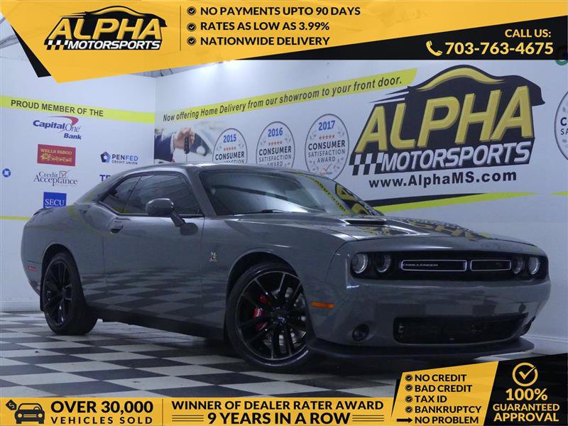 Used 2018 Dodge Challenger R/T Scat Pack w/ Leather Interior Group RWD image 1