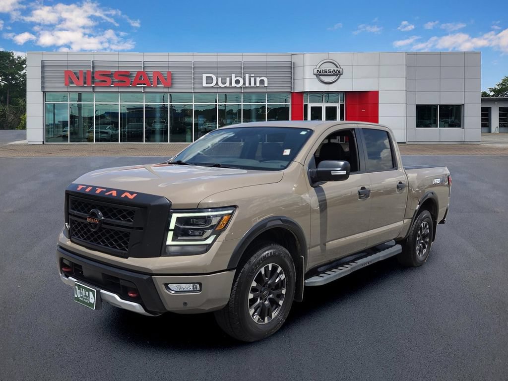 Certified 2022 Nissan Titan PRO-4X w/ Pro-4x Convenience Package AWD/4WD image 1