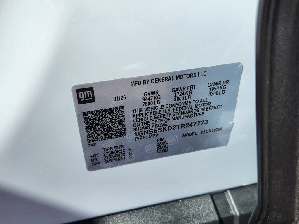 New 2026 Chevrolet Tahoe Premier w/ Sun And Tow Package AWD/4WD image 23