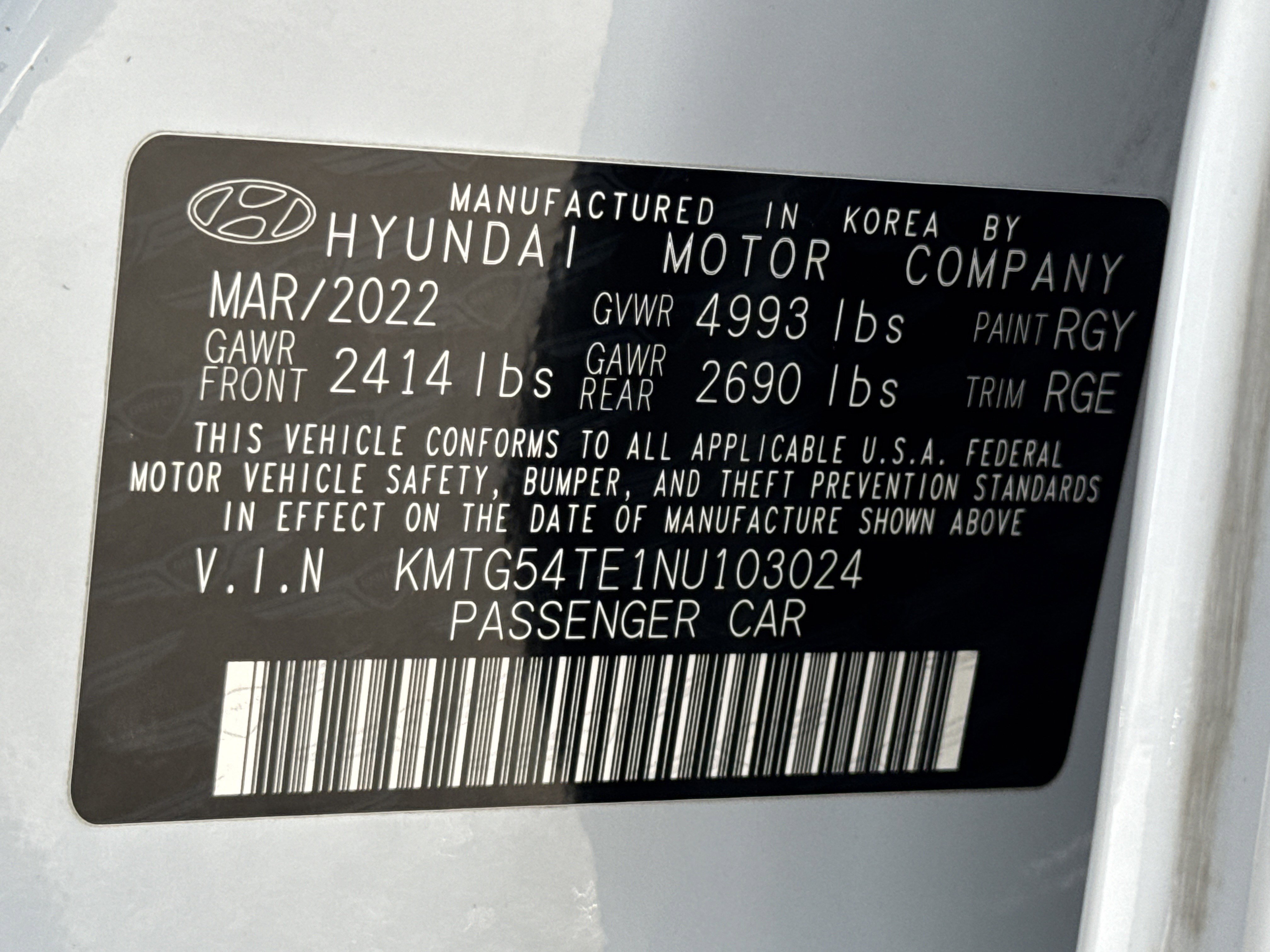 Used 2022 Genesis G70 3.3T w/ Sport Prestige Package image 33