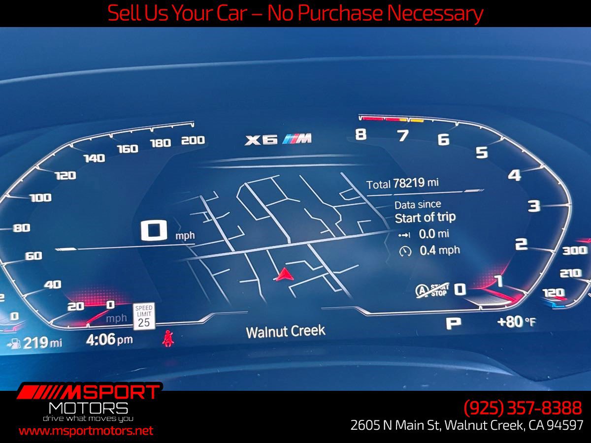 Used 2022 BMW X6 M w/ Competition Package AWD/4WD image 11