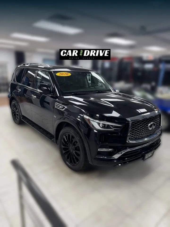 Used 2020 INFINITI QX80 Luxe w/ Proassist Package AWD/4WD image 3