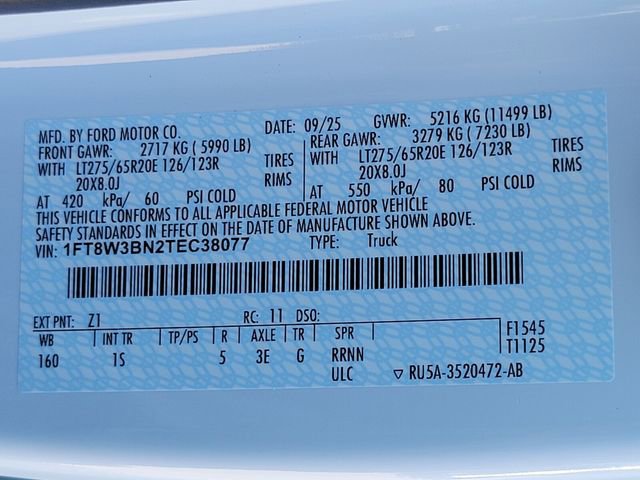 New 2026 Ford F350 XL w/ STX Appearance Package image 27