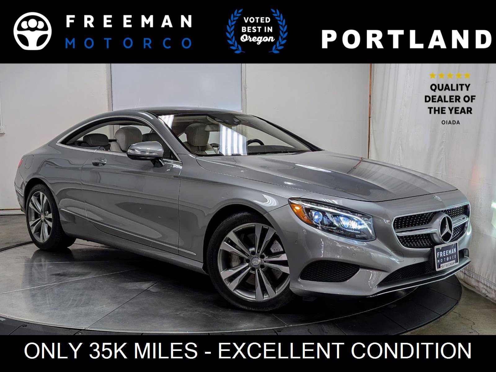 Used 2015 Mercedes-Benz S 550 4MATIC Coupe