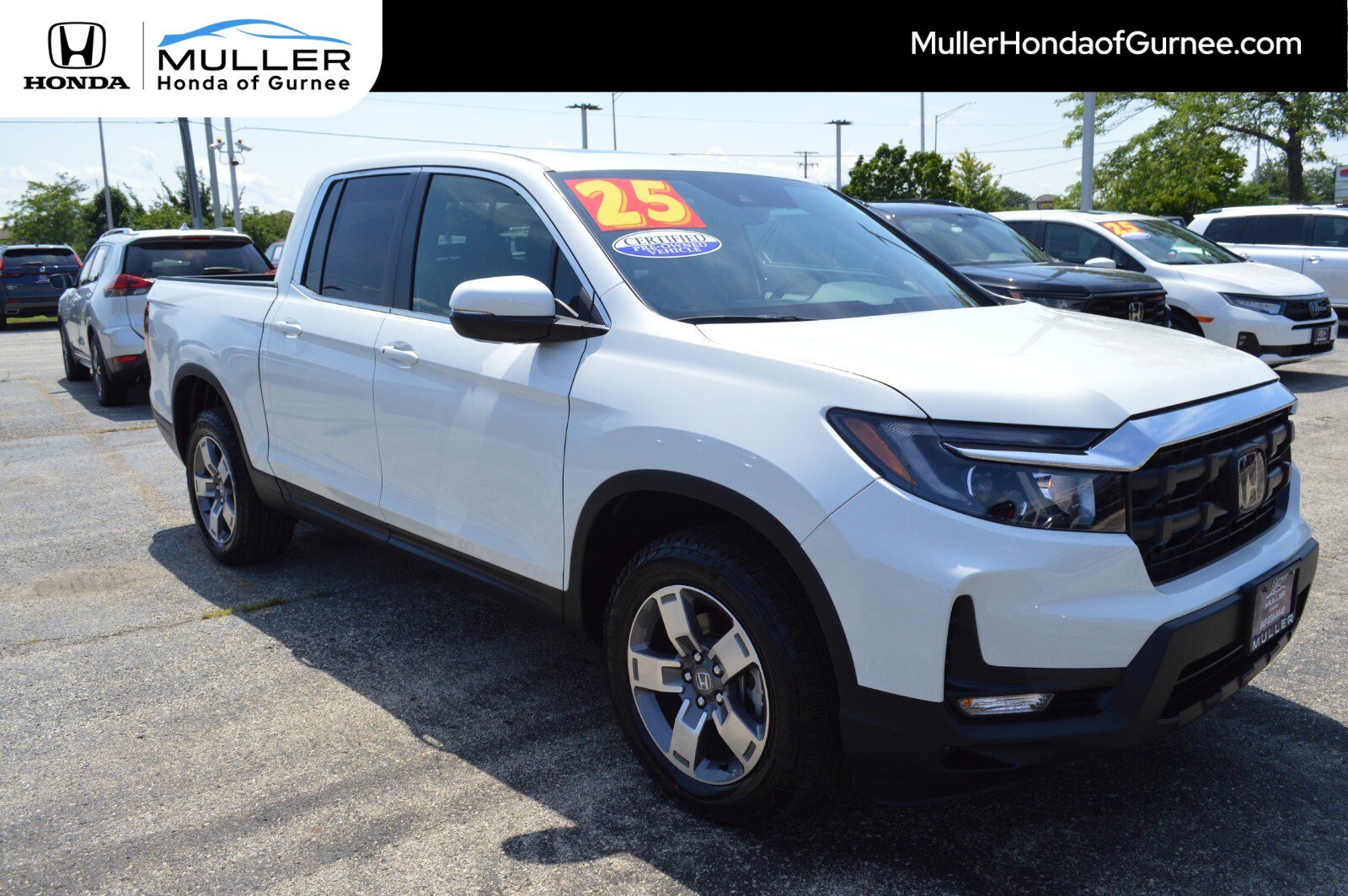 Certified 2025 Honda Ridgeline RTL