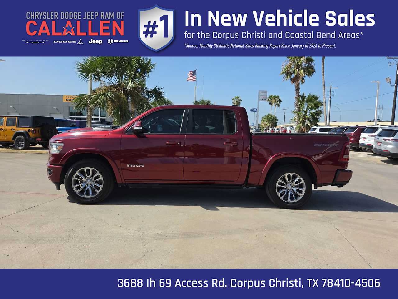 Used 2021 RAM 1500 Laramie w/ Sport Appearance Package AWD/4WD image 11