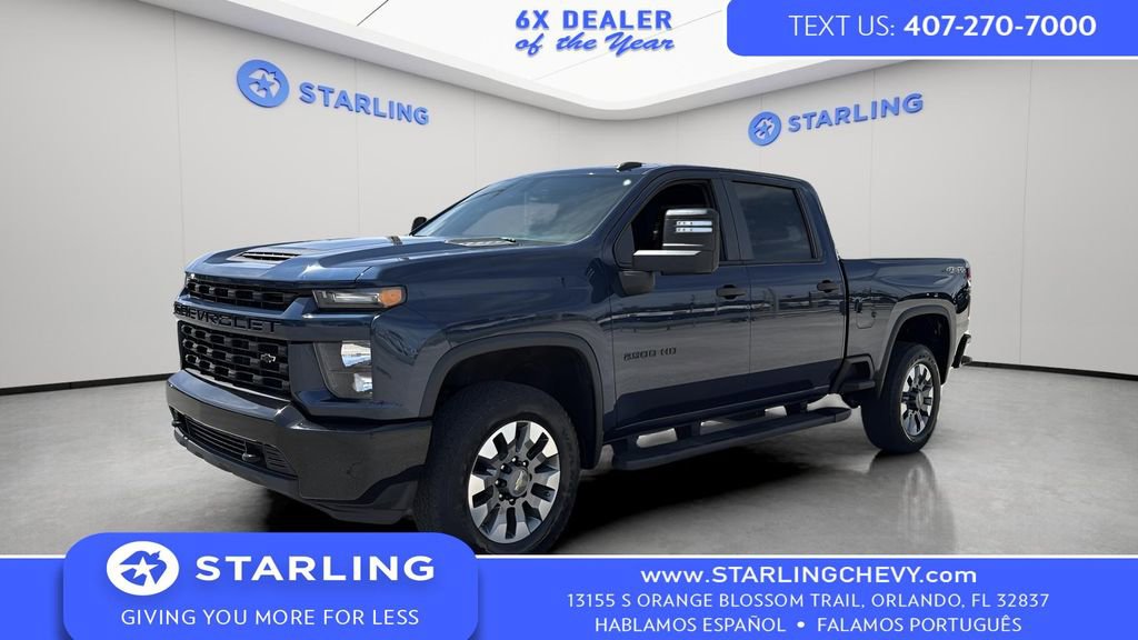 Certified 2021 Chevrolet Silverado 2500 Custom w/ Custom Value Package AWD/4WD image 1