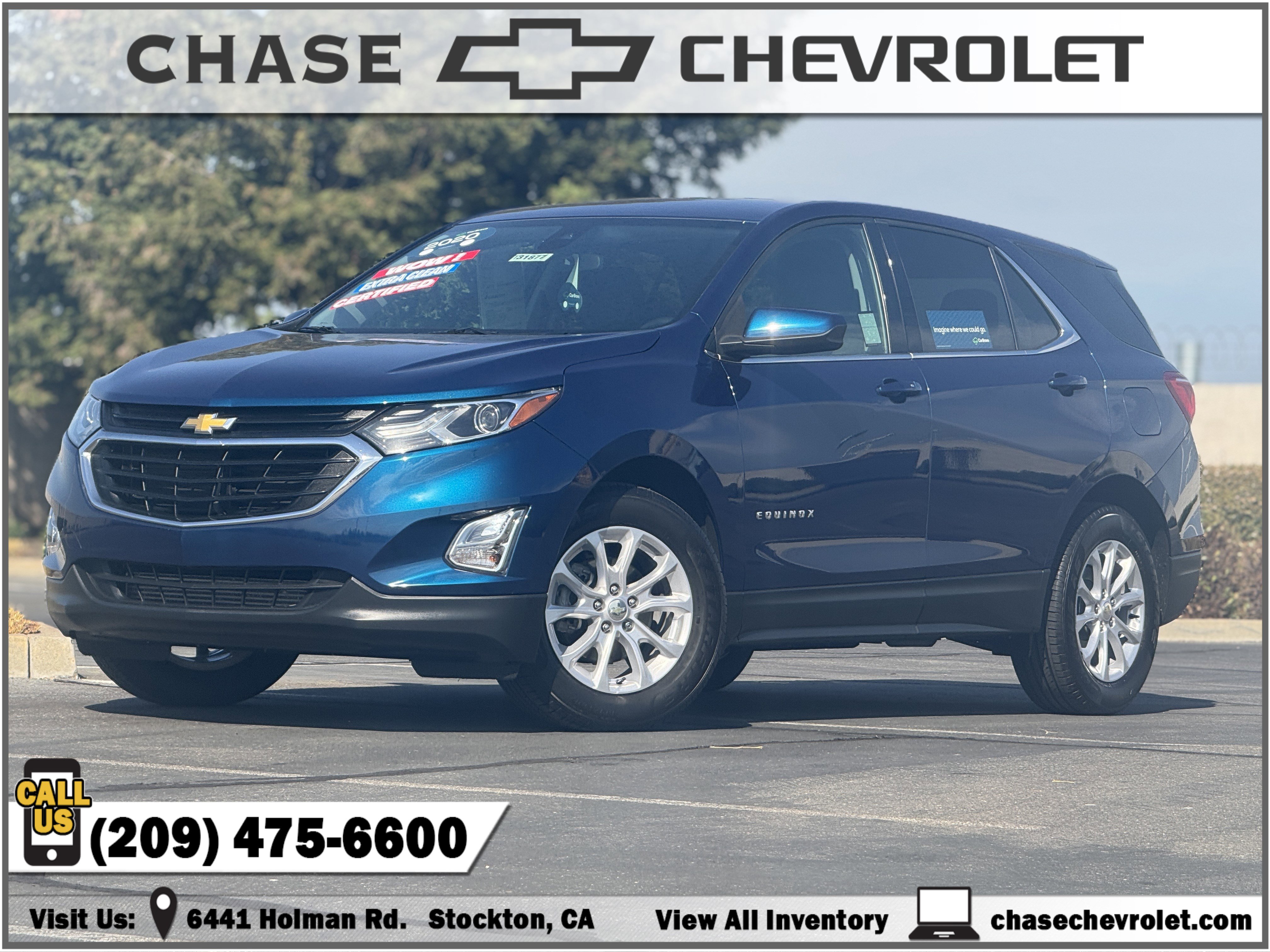 Certified 2020 Chevrolet Equinox LT