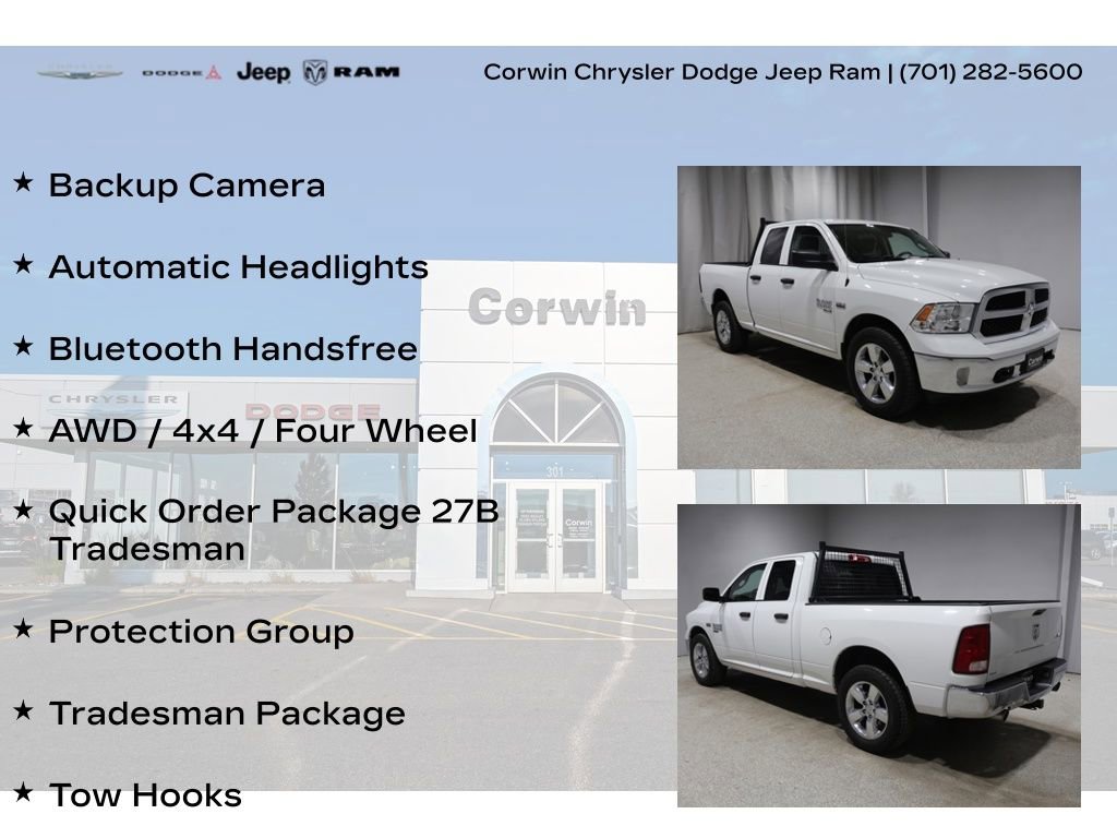 Used 2019 RAM 1500 Tradesman w/ Tradesman SXT Package image 8