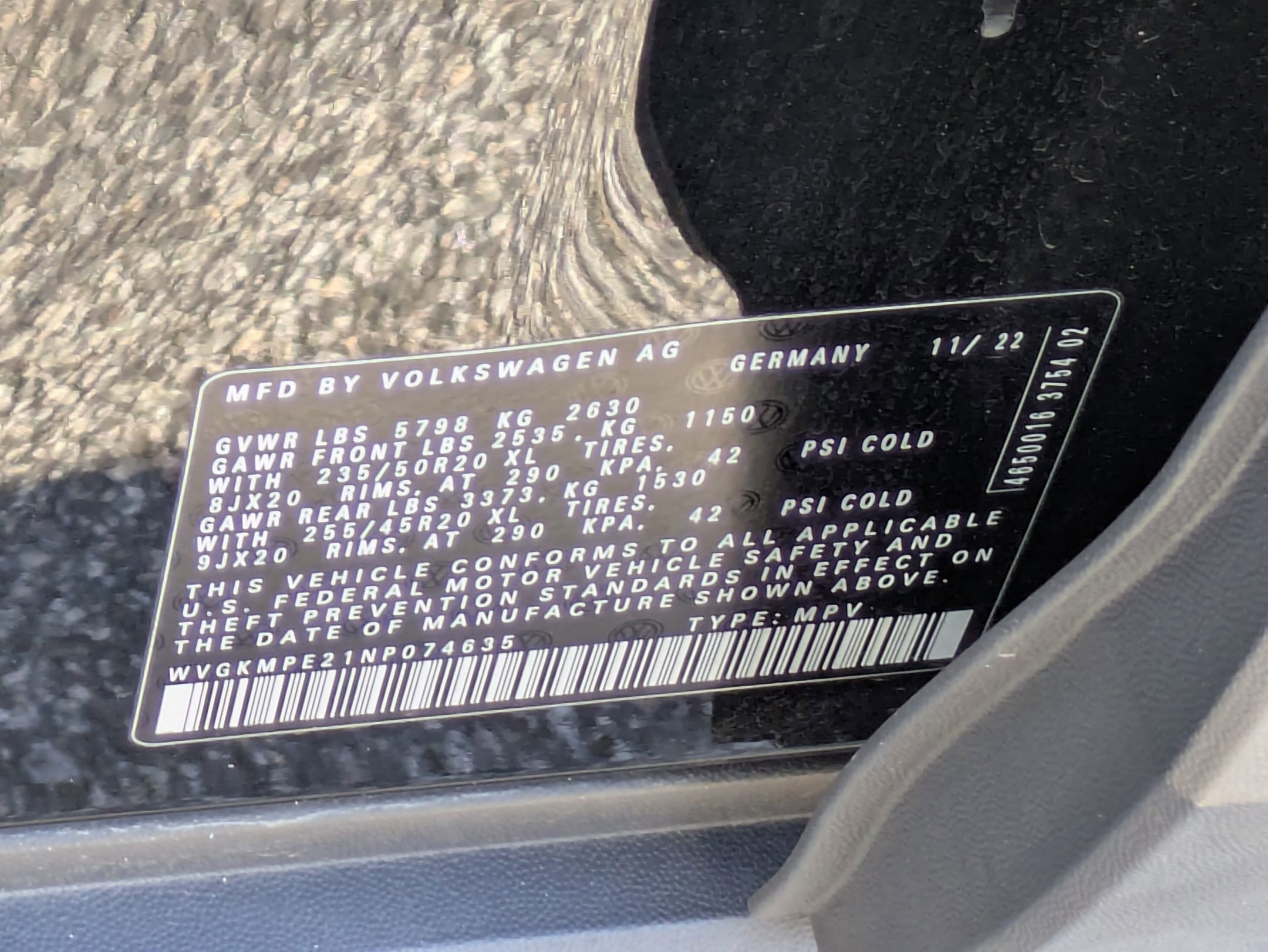 Used 2022 Volkswagen ID.4 Pro S w/ Gradient Package image 32