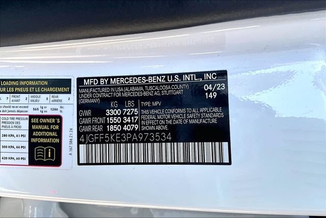 Certified 2023 Mercedes-Benz GLS 450 4MATIC w/ AMG Line Exterior image 30