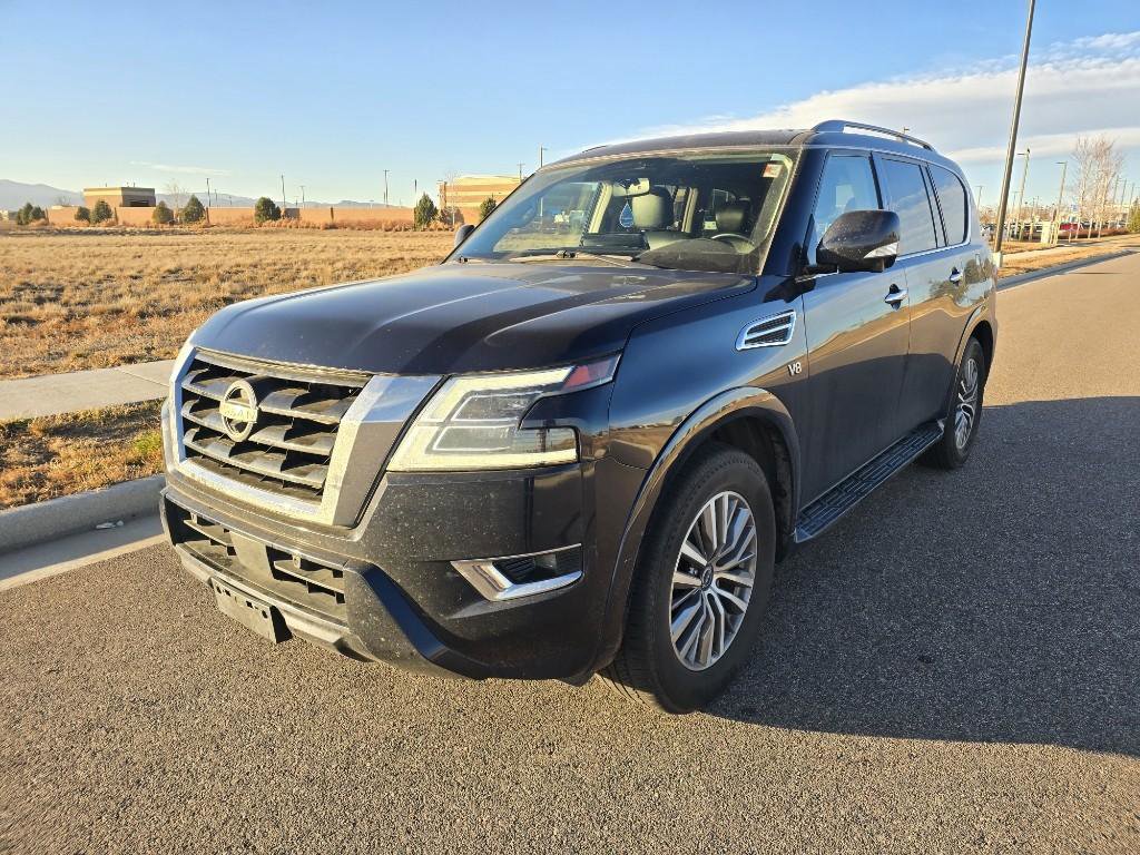 Used 2021 Nissan Armada SL w/ Captain's Chairs Package image 1