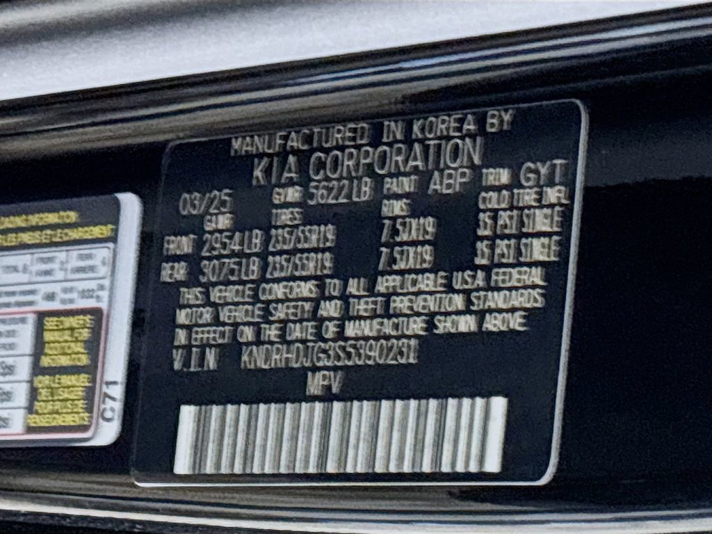 New 2025 Kia Sorento EX image 26