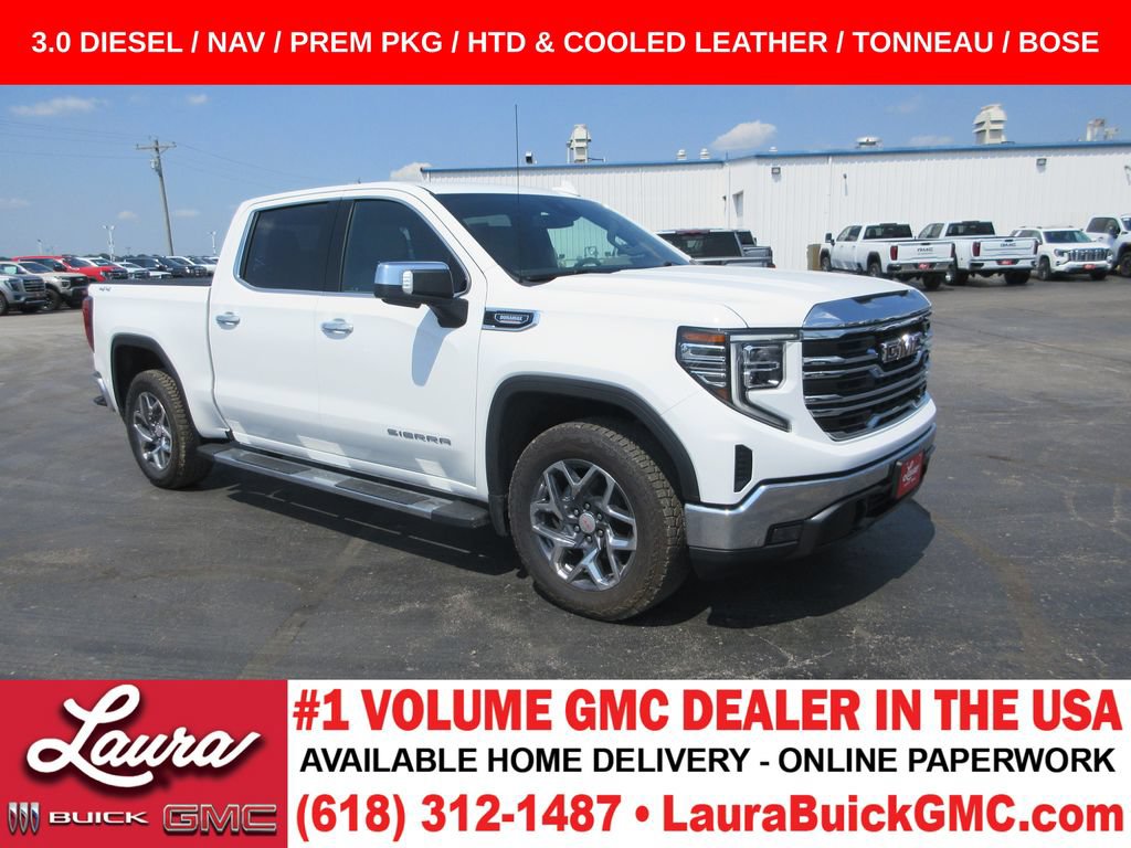 Used 2022 GMC Sierra 1500 SLT w/ SLT Premium Package AWD/4WD image 1