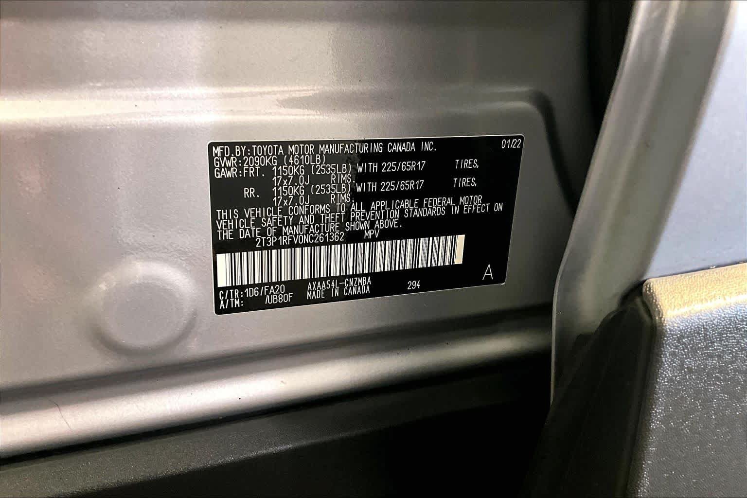 Used 2022 Toyota RAV4 XLE w/ Convenience Package AWD/4WD image 34