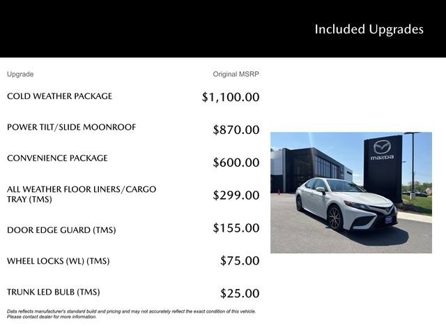 Used 2024 Toyota Camry SE w/ Cold Weather Package AWD/4WD image 5