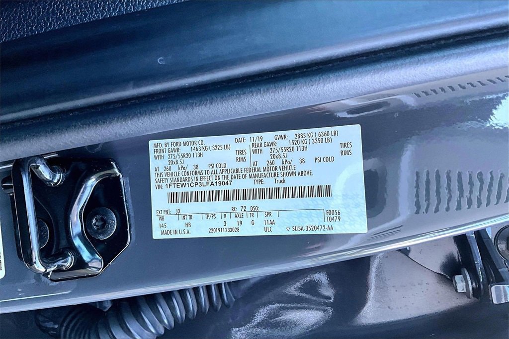 Used 2020 Ford F150 Lariat w/ Equipment Group 502A Luxury image 36