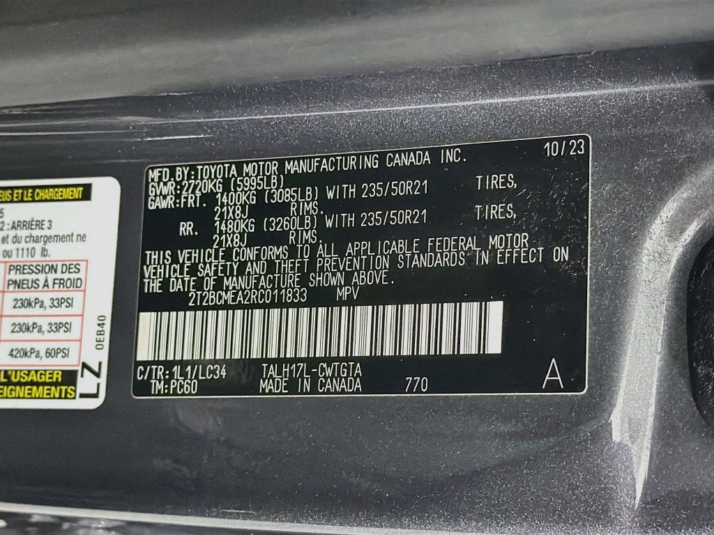 Used 2024 Lexus RX 500h F Sport w/ Convenience Package AWD/4WD image 34