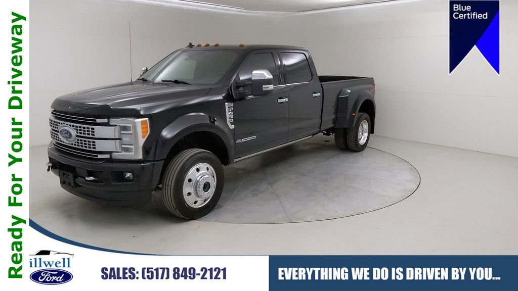 Certified 2019 Ford F450 Platinum w/ Platinum Ultimate Package