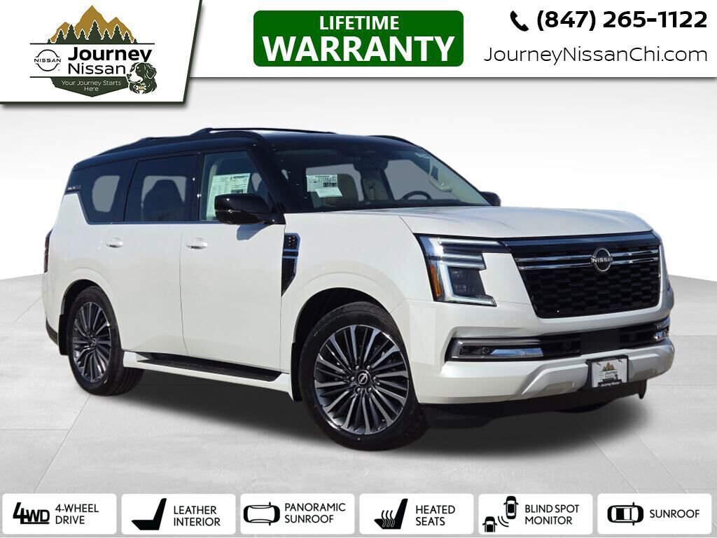 New 2026 Nissan Armada Platinum Reserve w/ Accent Package
