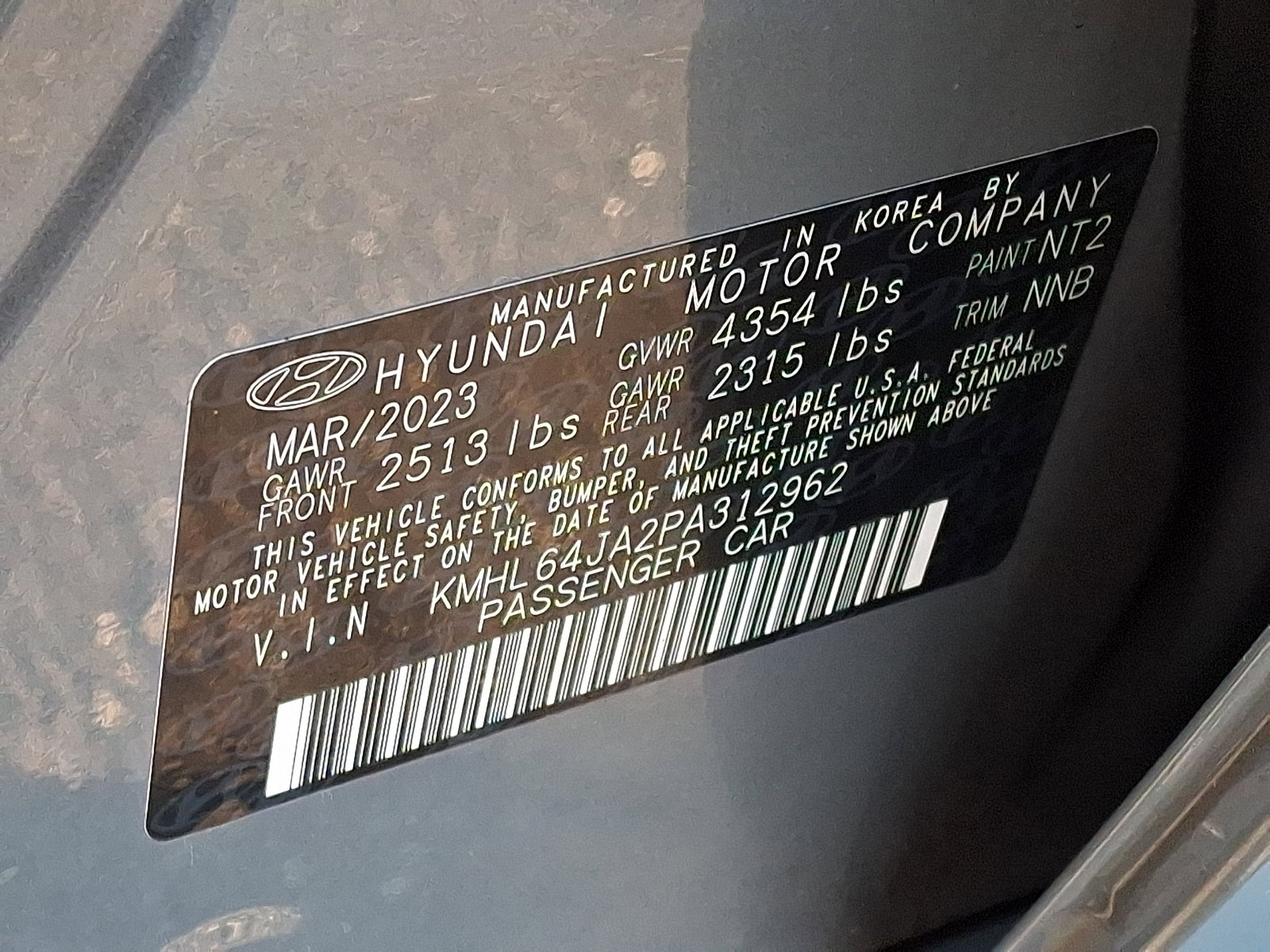 Certified 2023 Hyundai Sonata SEL FWD image 28