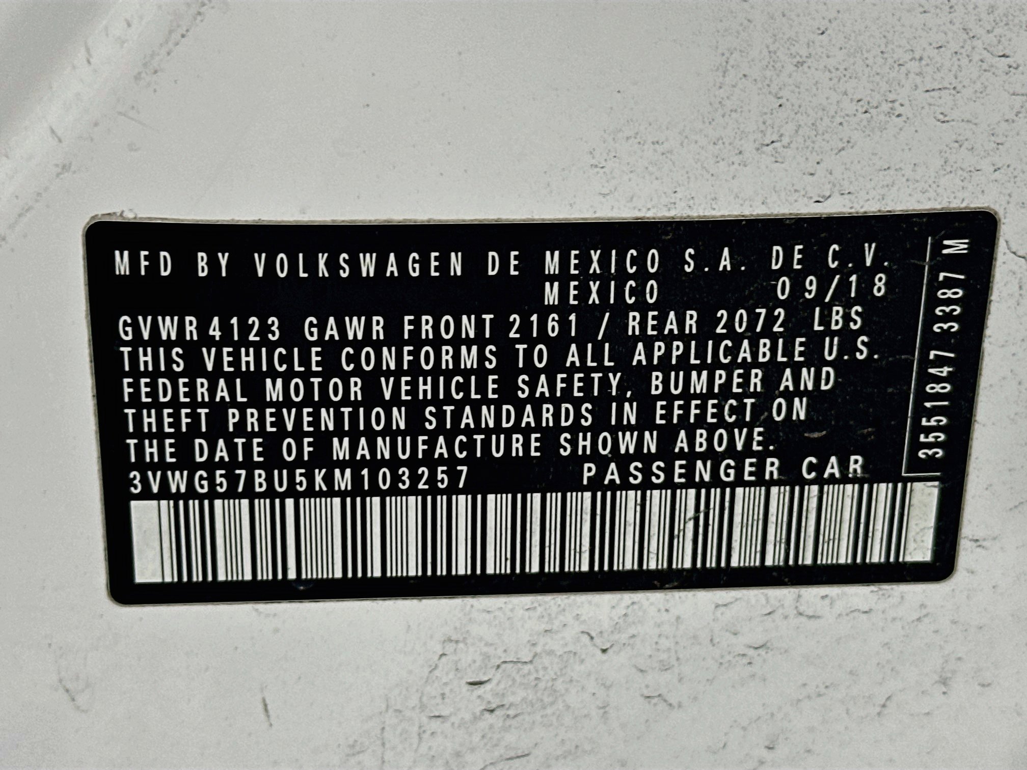 Used 2019 Volkswagen Jetta SEL Premium FWD image 33