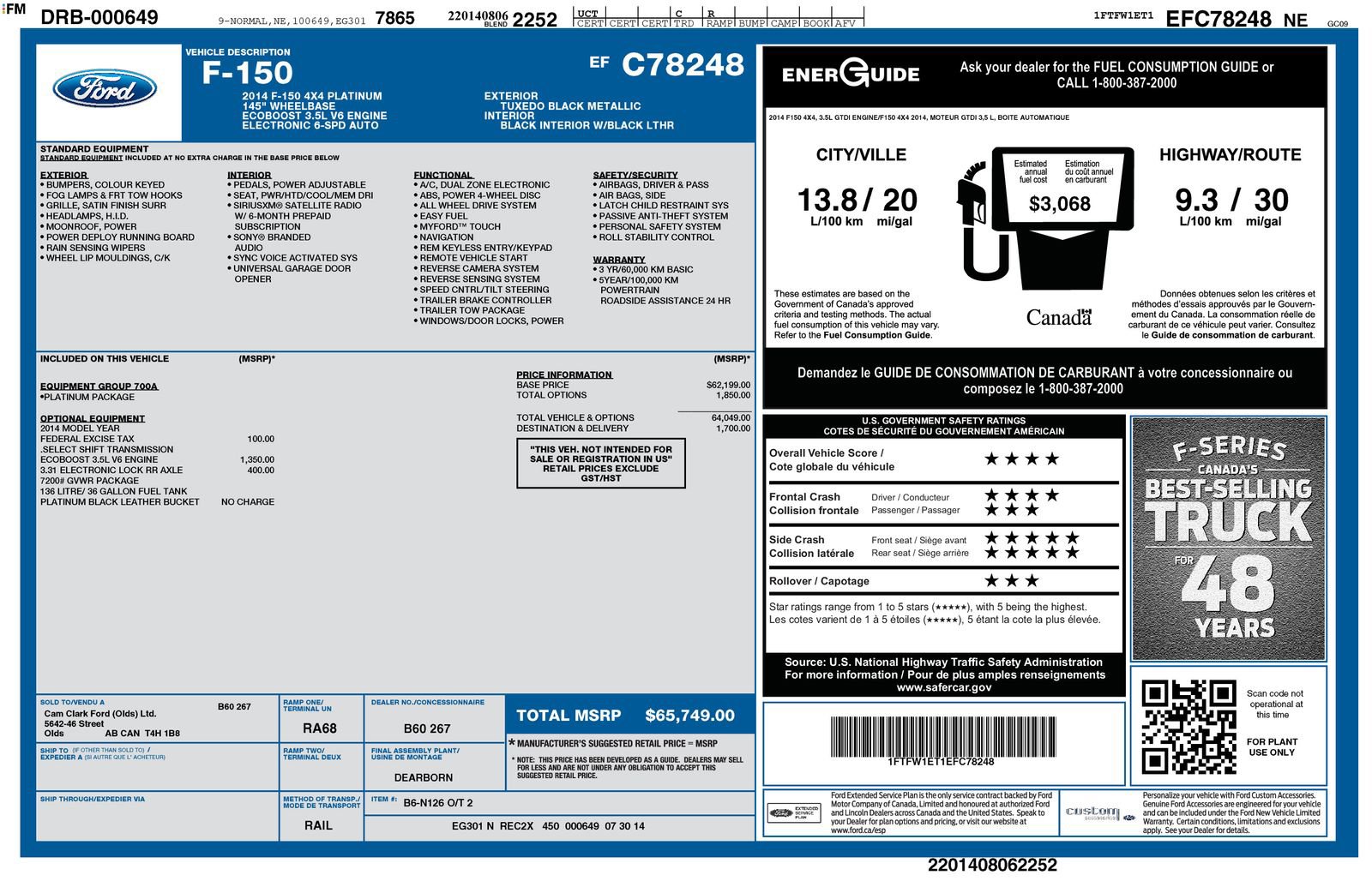 Used 2014 Ford F150 Platinum image 38