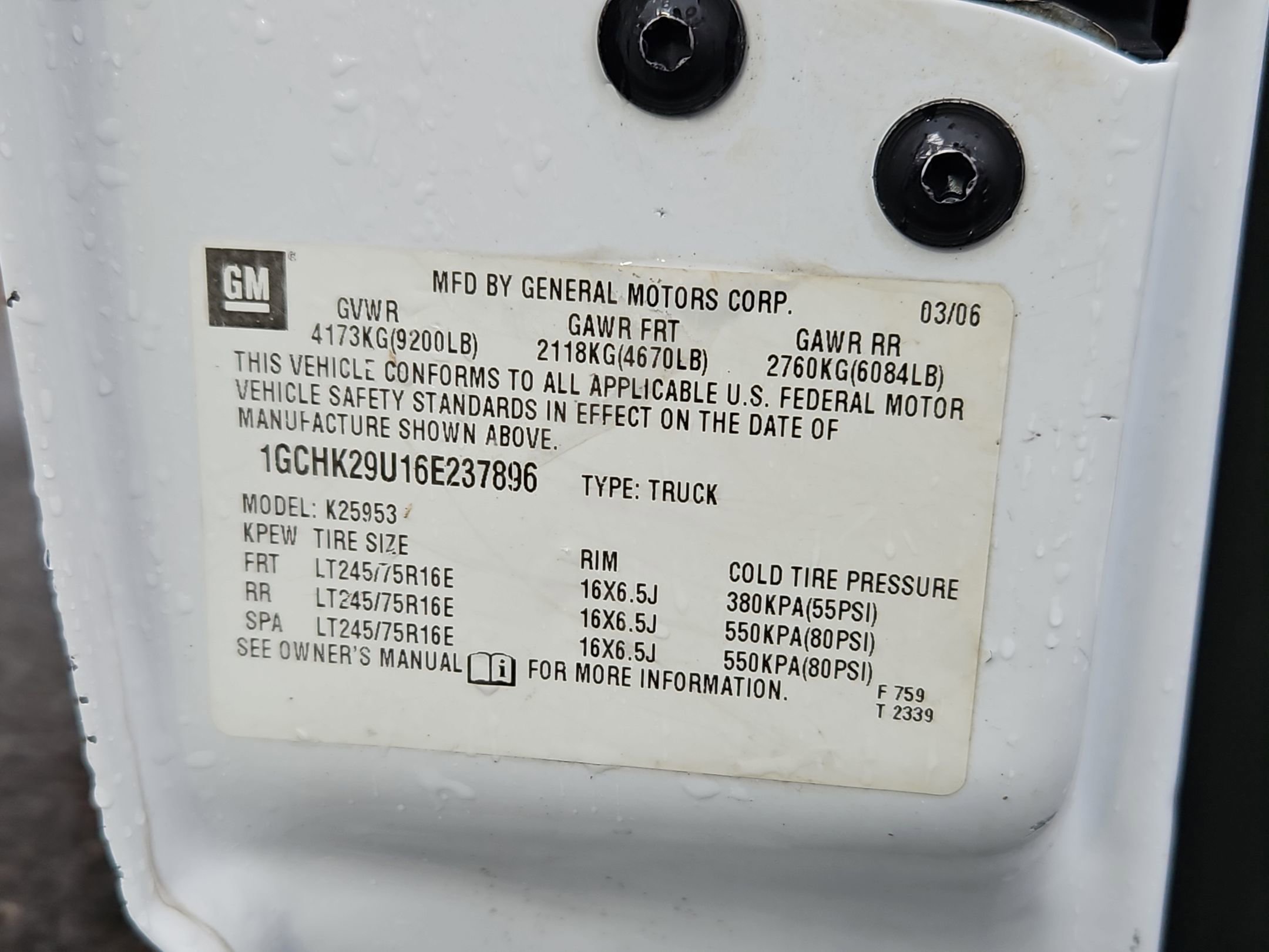 Used 2006 Chevrolet Silverado 2500 W/T image 35