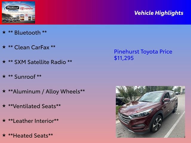 Used 2016 Hyundai Tucson Limited w/ Option Group 03 FWD image 13