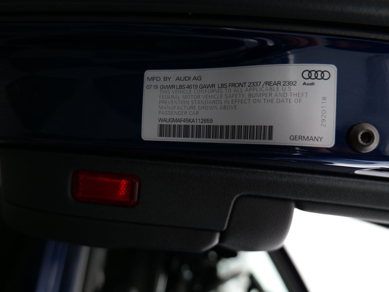 Used 2019 Audi A4 2.0T Premium image 61