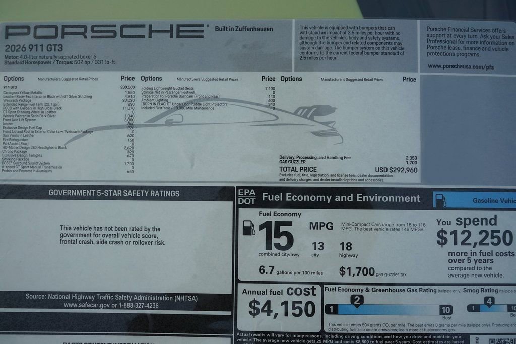 Used 2026 Porsche 911 GT3 image 36