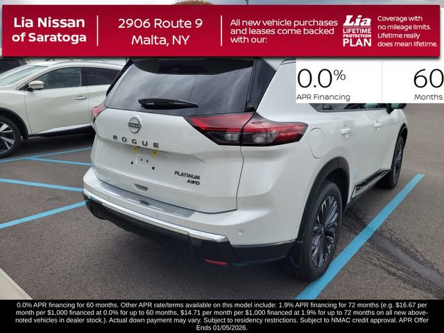 New 2026 Nissan Rogue Platinum w/ Platinum Premium Package image 3