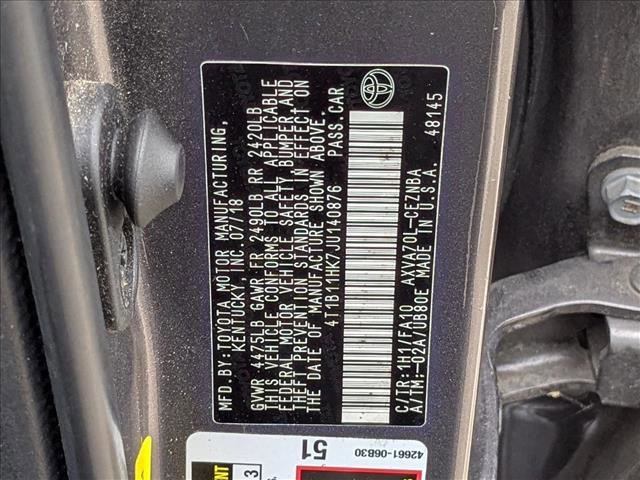 Used 2018 Toyota Camry LE image 24